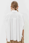 Camicia in cotone a manica corta