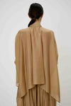 Camicia over con collo alla coreana