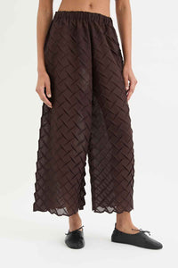 PANTALONE PLISSETTATO