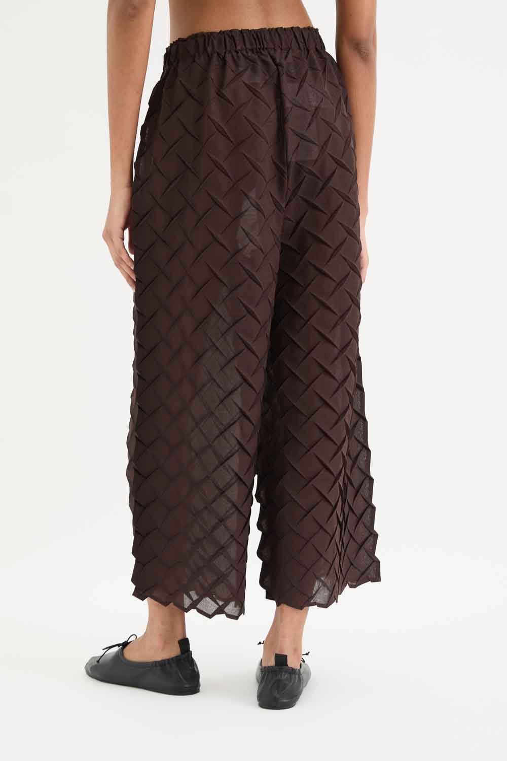 PANTALONE PLISSETTATO