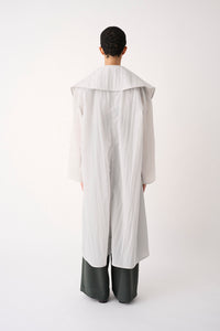 TRENCH LUNGO IN TELA NYLON