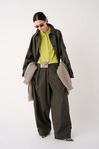 CAMICIA MANICA LUNGA IN CREPE MISTO SETA