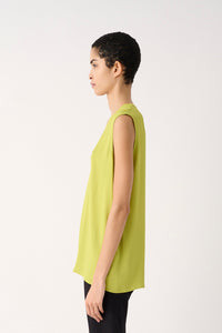 BLUSA SCOLLO A V IN CREPE DE CHINE MISTO SETA