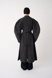 TRENCH IN DENIM CON CINTURA