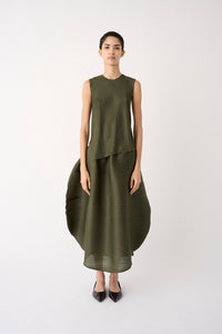 BLUSA PLISSETTATA