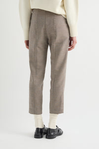 PANTALONE A SIGARETTA IN PIED POULE