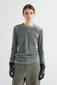 T-SHIRT IN MORBIDA CINIGLIA