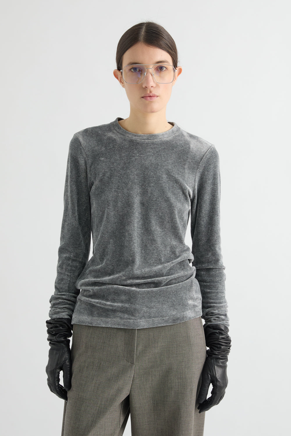 T-SHIRT IN MORBIDA CINIGLIA