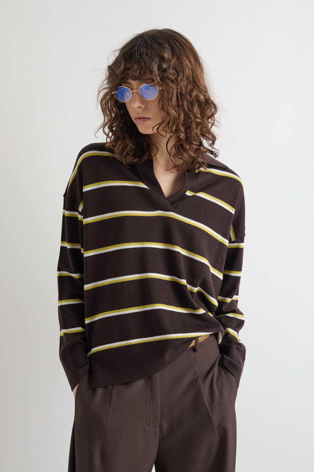 MAGLIA RIGATA MODELLO POLO