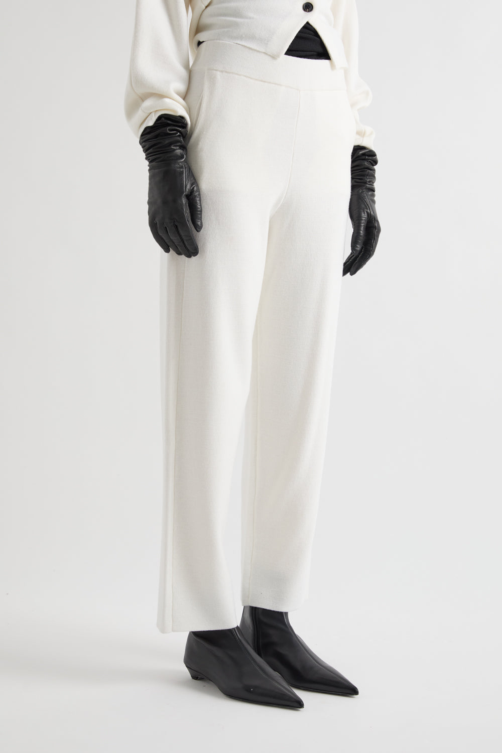 PANTALONE IN MISTO LANA
