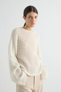MAGLIA IN MISTO ALPACA
